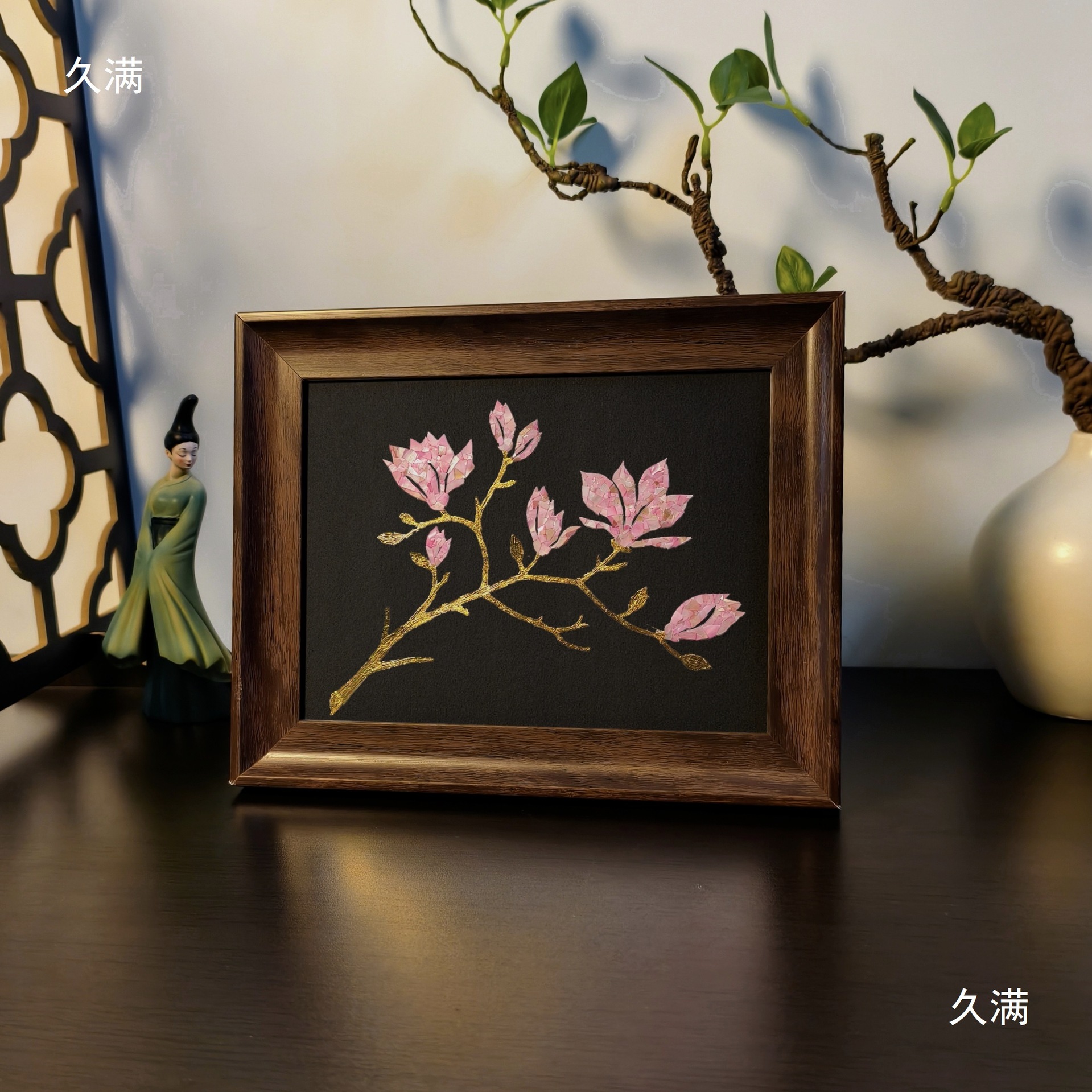 Materials set for friend, DIY, orchid