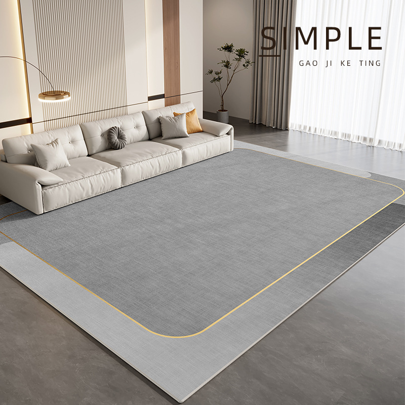 Patrón de tejido de color claro de alfombra de sala de estar