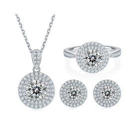 莫桑钻;K金手饰;戒指