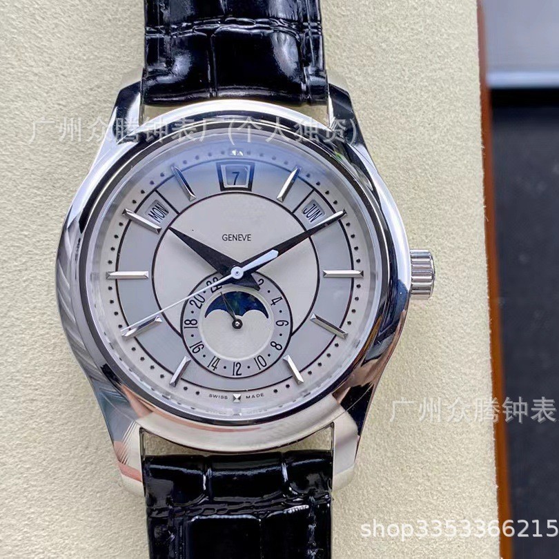 Patek Nautilus 3K Grenade Multifunctional 5205 Series Watch Fully Automatic Men's and Women's Mechanical Watch Wholesale
