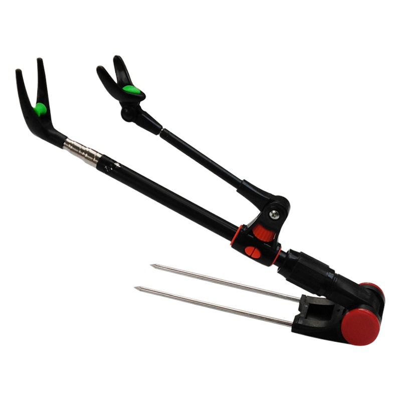 Stainless steel fishing rod bracket fishing box fishing chair floor bracket automatic floor bracket dual-purpose bracket fishing gear accessories