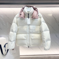 高品质 NFC芯片 M家新款女士短款小众时尚设计感百搭羽绒服外套