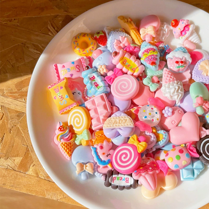 Кремовый чехол для телефона, заколка для волос, аксессуары для еды, handmade, оптом