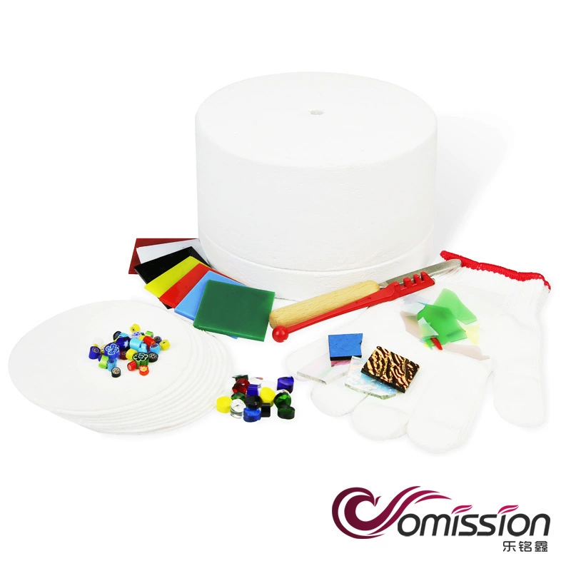 Микроволновые печи серии горячего расплава стекла витражного стекла DIY специальные сопутствующие продукты серии керамических волокон