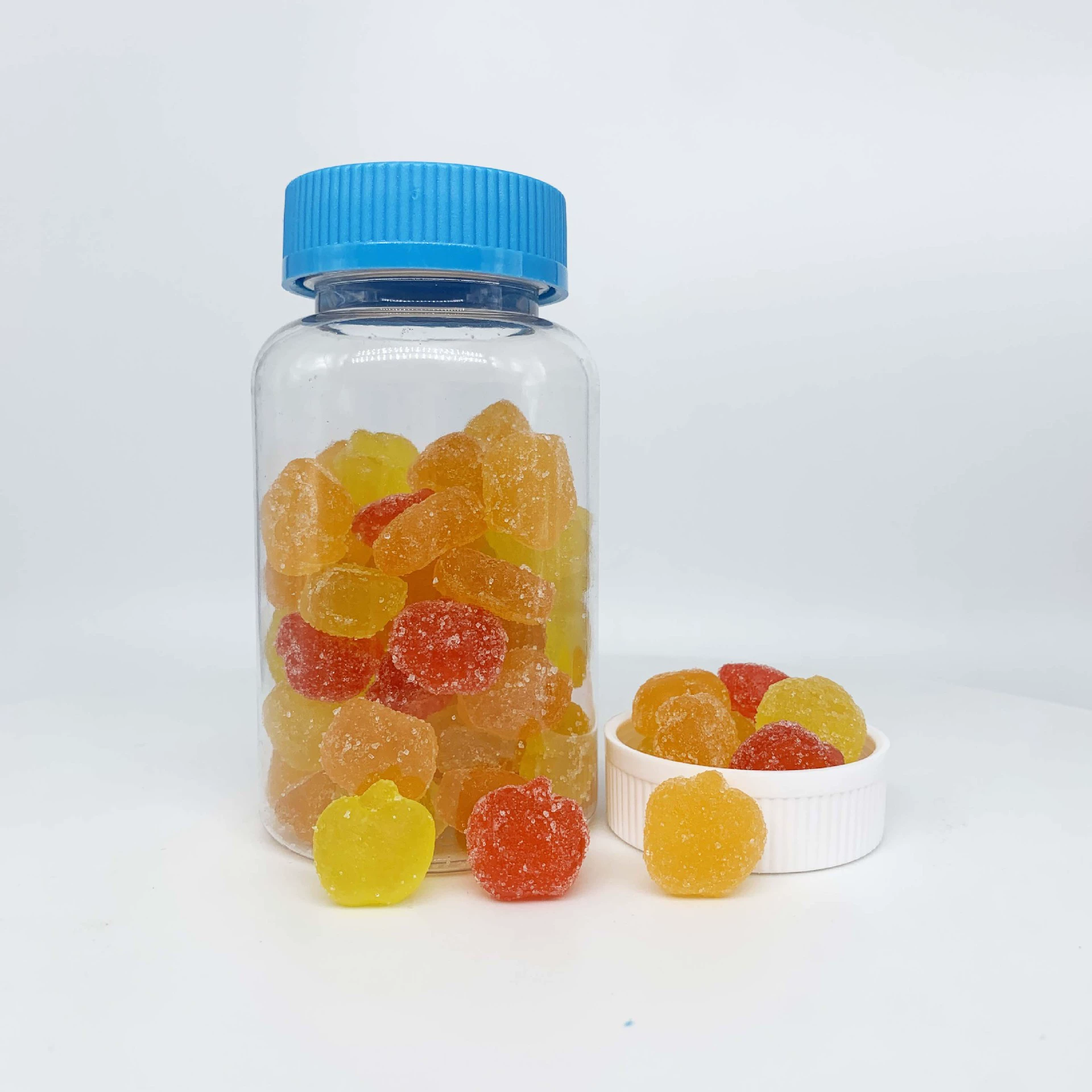 Amazon трансграничная торговля Смешанные Цветные мягкие конфеты производитель на складе завернутый сахар VC сок конфеты