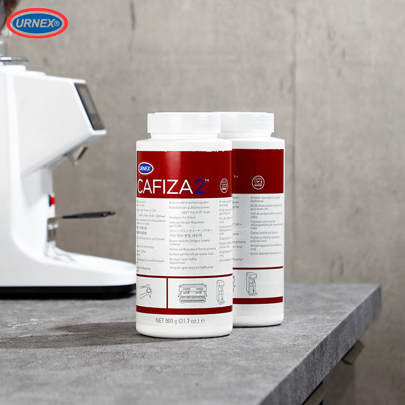 U.S. Imported URNEX Semi-automatic Italian Coffee Machine Cleaning Powder Boiling Head Descaling Cleaning Powder 900g