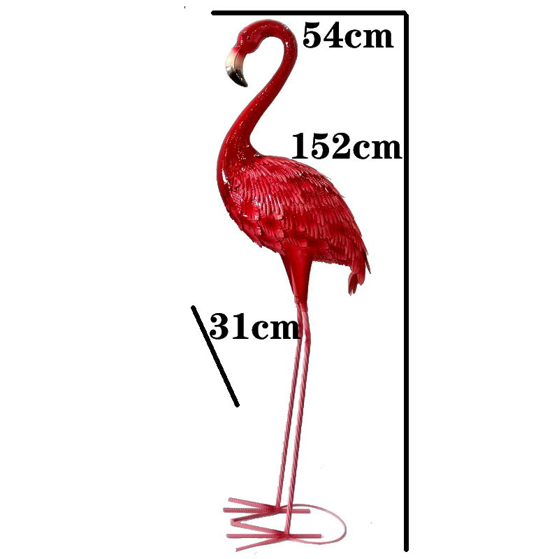 대형 사이즈 - 152 플라밍고 로우 프로파일 - 54*31*152cm - 조명 없음