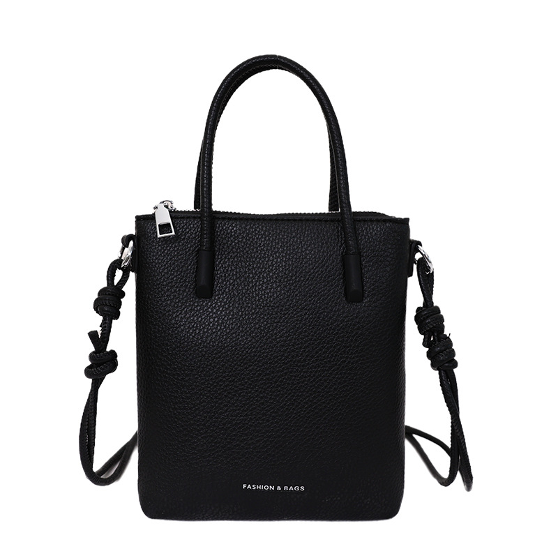 Bolsos de papas fritas de cuero suave diarios de estilo extranjero para mujeres 2026 nuevo bolso de teléfono móvil de moda simple bolso de hombro de viaje