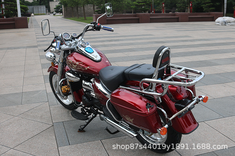 Storm Prince Motorcycle 200cc Fuel-Saving Retro Harley Prince Cruiser Street Bike