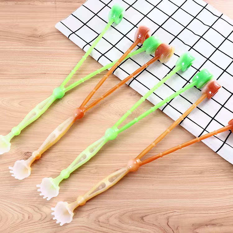 健身捶手动按摩锤半圆响锤经脉拍打锤仿玉健身锤两元店货源批发