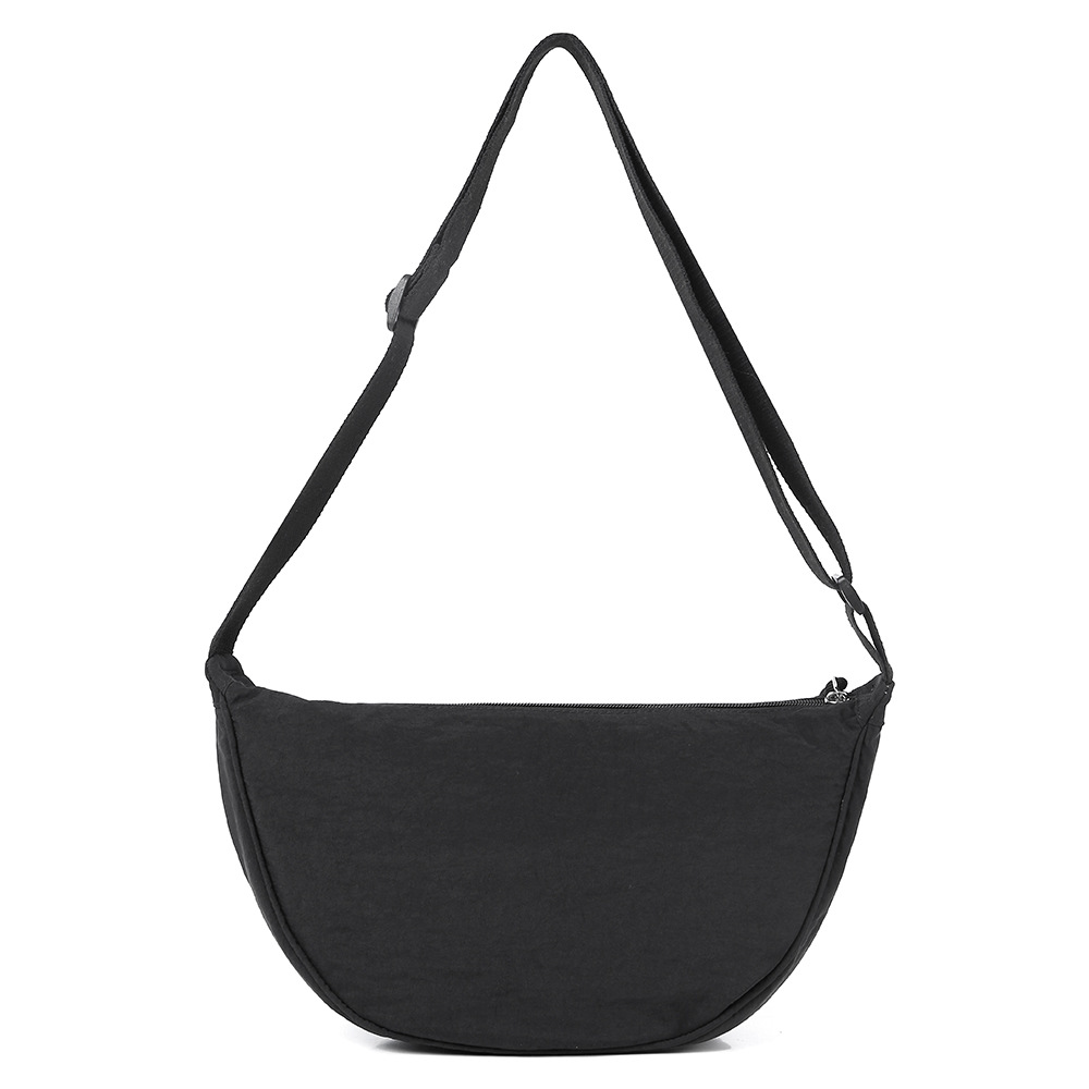 Bestseller: Gewaschener Stoff, knitterfrei, schlicht, stylisch, leicht, verstellbarer Schultergurt, vielseitig, lässig_voghion.com