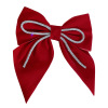 Demi-season big hairgrip with bow, bangs, hairpins, hair accessory