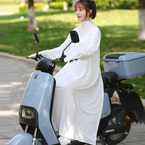 Electric motorcycle sun protection clothing spring and summer long electric motorcycle anti-UV sun protection clothes and jackets for women