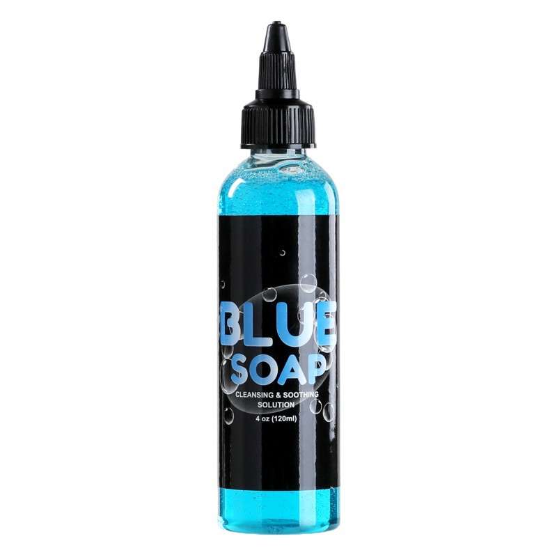 Líquido de Algas Azules para Desinfección de Tatuajes 120ml Desinfección, Limpieza para Tatuajes image 1
