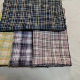 JK格子面料JK制服百褶TR面料