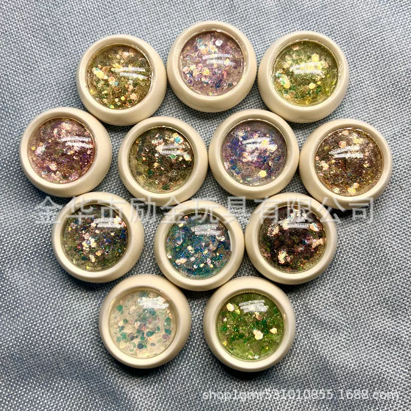 混合亮片闪粉贴片极光欧泊粉偏光幻彩雪绒妖精之瞳美甲星空指甲