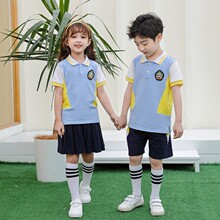 幼儿园园服校服小学生班服夏装毕业套装英伦风表演服学院风运动服