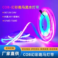 Cob Призрачный фонарь с 5V/12V/24V Низкое напряжение 576/720 лампа RGB скачки воды лампа со светодиодным освещением
