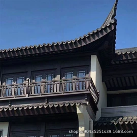 金属建材;飞檐;建筑护栏