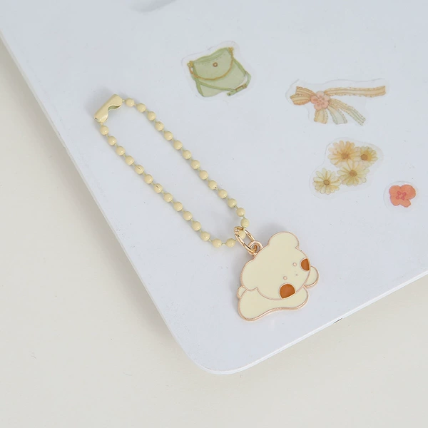Bead chain style-little yellow dog