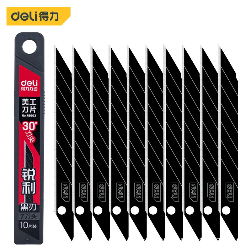 得力 Small big blade, 9mm, 18mm, increased thickness, 25mm
