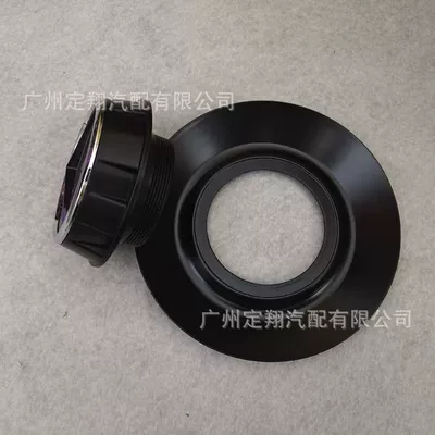 Forged Amg Mercedes-Benz W124, Hub cover - no-5-black-163cm-combination-cover-6cm-thread
