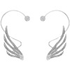 Advanced ear clips, earrings, no pierced ears, simple and elegant design, high-quality style, 2022 collection