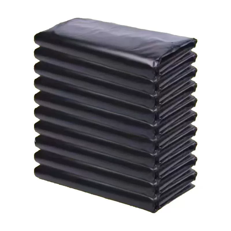 Big black garbage bag for commercial use