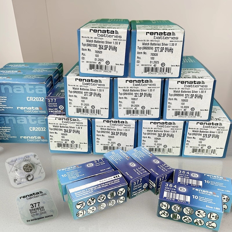 优惠原装瑞士renata瑞士377手表364电池379 371 321 315 373 362
