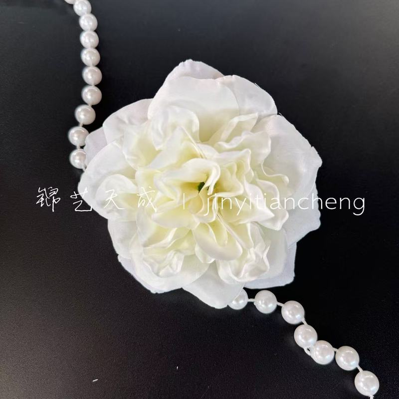 オースティン模擬バラの花の頭結婚式の花の壁アレンジメント衣類ヘアピン DIY 材料造花卸売|undefined