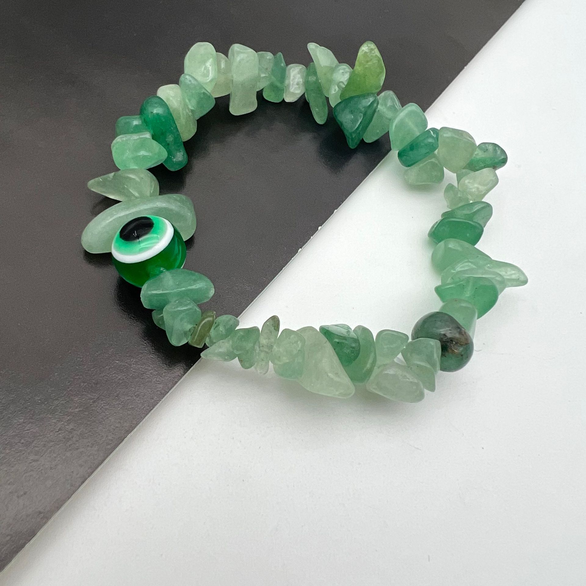 Fashion Devilu0027S Eye gravel Beaded Bracelets 1 Piece