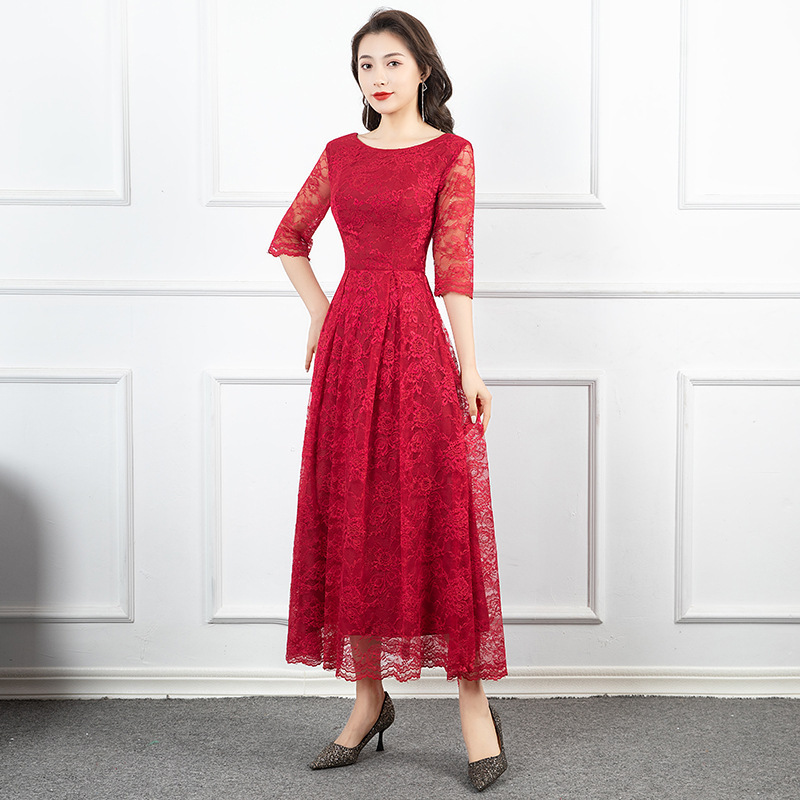 Vestido de fiesta largo y elegante para mujer, estilo nuevo 2026, para banquete, adelgazante, para fiesta de socialité, vestido de noche para anfitriona