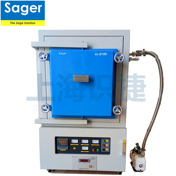 1700度 程序控温 抽真空通气氛保护 真空烧结炉 不锈钢退火炉