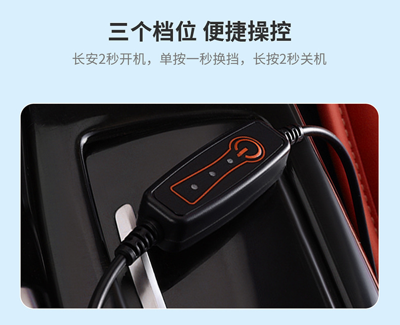 Car seat ventilation and refrigeration with fan summer cool pad usb car seat blower truck 12v24v breathable