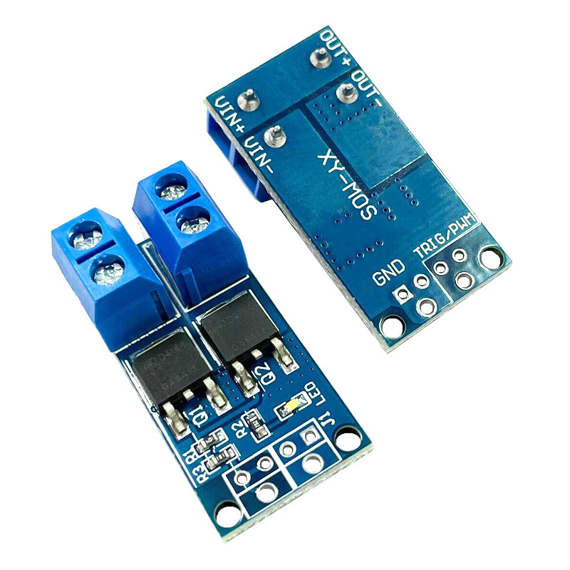 大功率MOS管 场效应管 触发开关驱动模块 PWM调节电子开关控制板