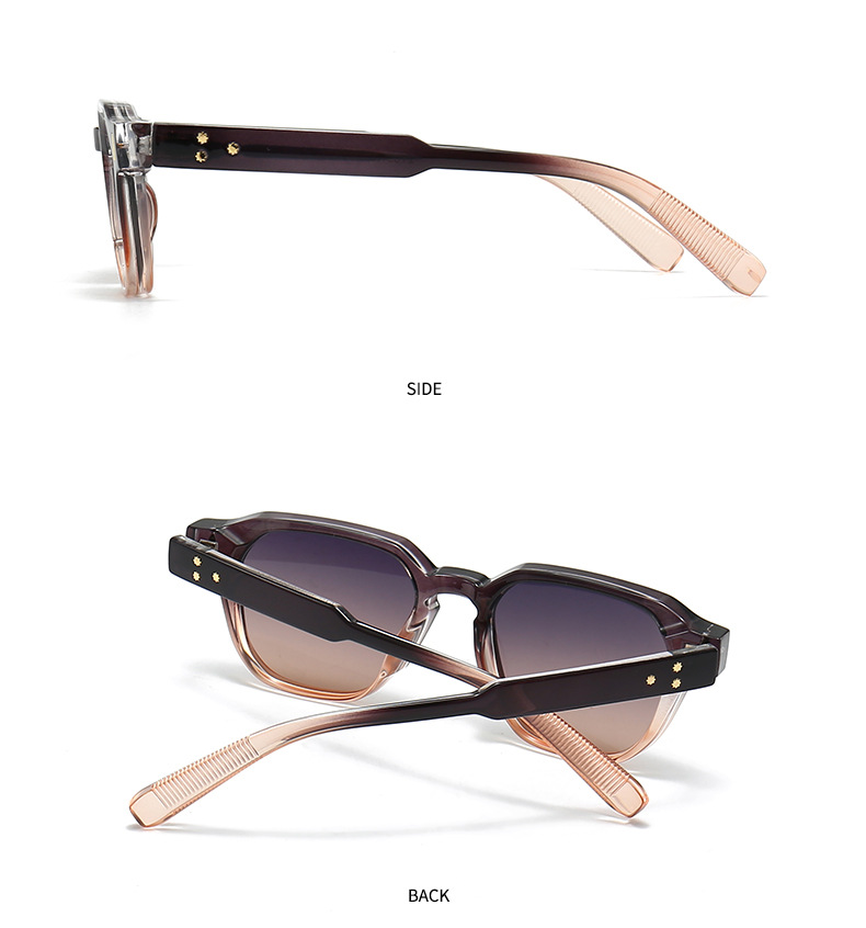 Commerce extérieur transfrontalier européen et américain à monture étroite LUNETTES DE SOLEIL à la mode, tir de rue, charme moderne, rétro LUNETTES DE SOLEIL 3406_voghion.com