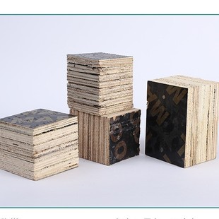 Customized Footstool, Fumigation-Free Wooden Crate, Foot Tray, Sawdust Corner Pier, Multi-Layer Vertical Strip Plywood Template
