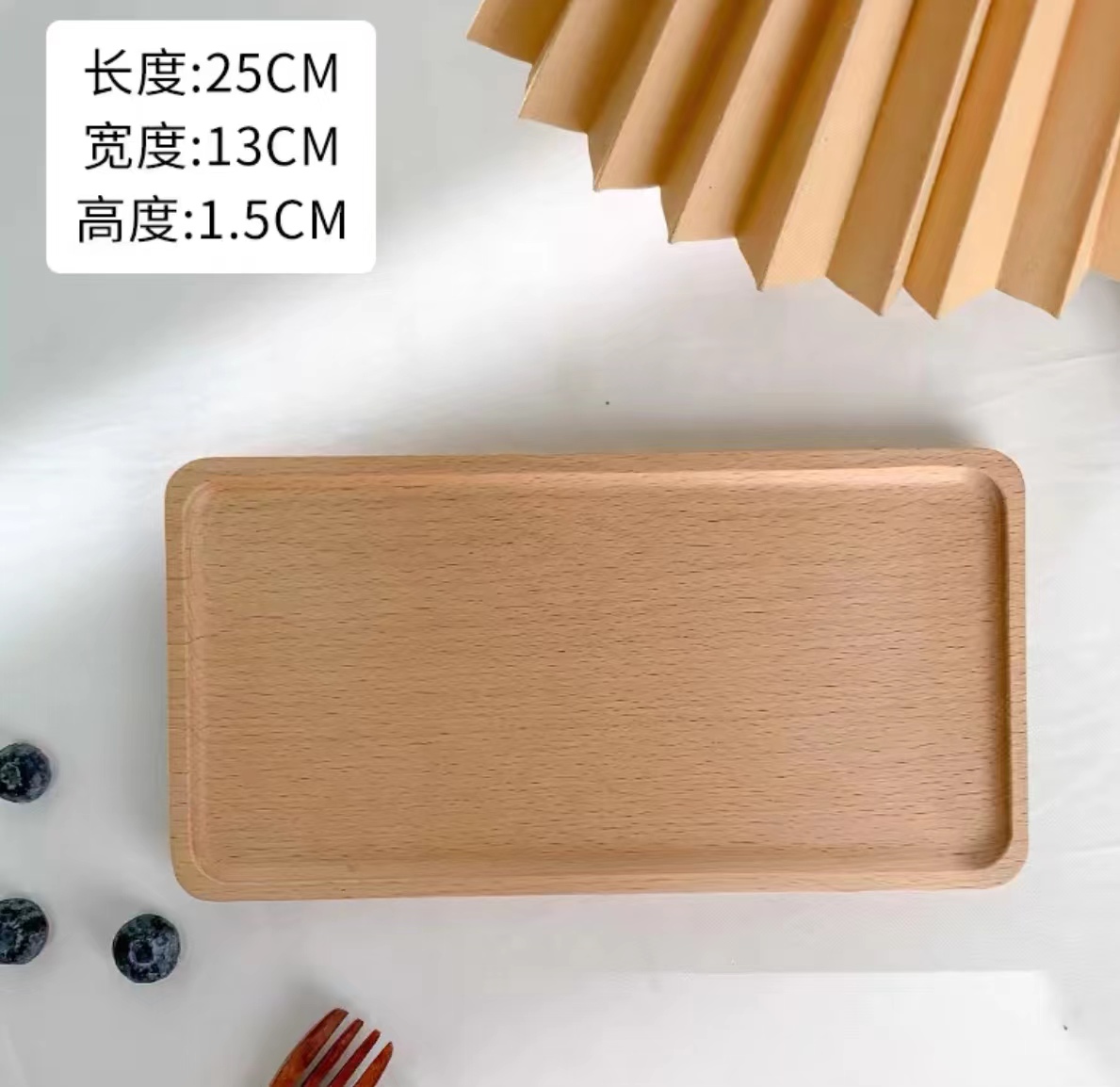 bandeja de madera de árbol de ebano, bandeja de almacenamiento de aire, plato de comedor oval japonés, pastel, pan, café, té, plato de madera sólida image 28