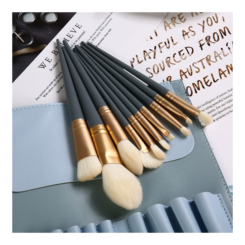 Brush, soft foundation, 10 pieces, for beginners