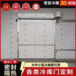 工业平移门厂房车间仓库平移双开大门电动冷库保温平开门厂家批发