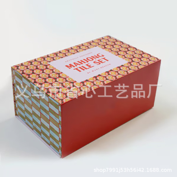 2025新款Hand-Painted Mahjong Tiles Set 手绘麻将牌套装|undefined