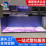室内全彩LED三面屏幕LEDTransparentDisplayP3.91会议室广led屏