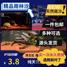 精品雨林沙鱼缸底砂热带鱼南美三湖慈鲷鼠鱼埃及七彩雷龙尼罗河沙