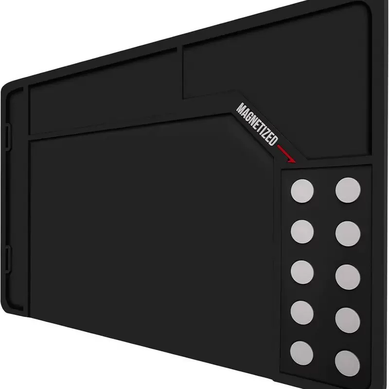 跨境新品Cleaning Mat清洁垫带磁点防滑防油专用清洁垫垫子工具