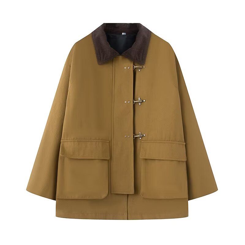 ZA外贸批发 欧美风法式女装西班牙大口袋夹克服77044760|undefined