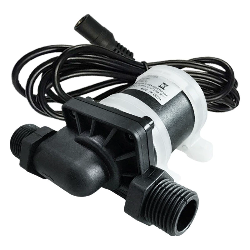 12V24VDC Бесщеточный Водяной насос DC насос Бустерный Насос подъемник теплый воздух водяное охлаждение Циркуляционный насос двойного назначения четыре точки