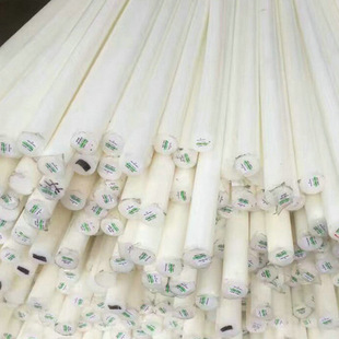 PVDF Teflon Stick White Polytetrafluoroethylene New Material Teflon Stick Temperature-resistant High-performance Genuine Teflon Stick