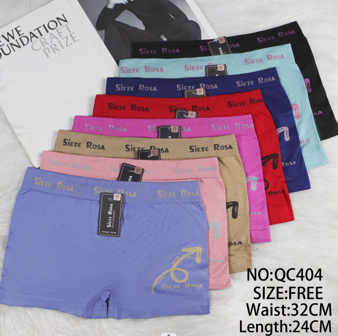 Calzoncillos de verano para mujer, pantalón de seguridad antideslumbrante de boxer, calzoncillos de boxer para mujer ajustados, elásticos suaves, transfronterizos