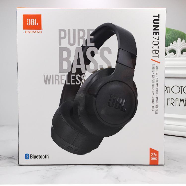 Jbl T700Bt Head-Mounted Wireless Bluetooth Headphones, Music Sports Headphones, Portable Bass-Heavy Headphones Suitable for Use Jbl T700Bt Head-Mounted Wireless Bluetooth Headphones, Music Sports Headphones, Portable Bass-Heavy Headphones Suitable for Use