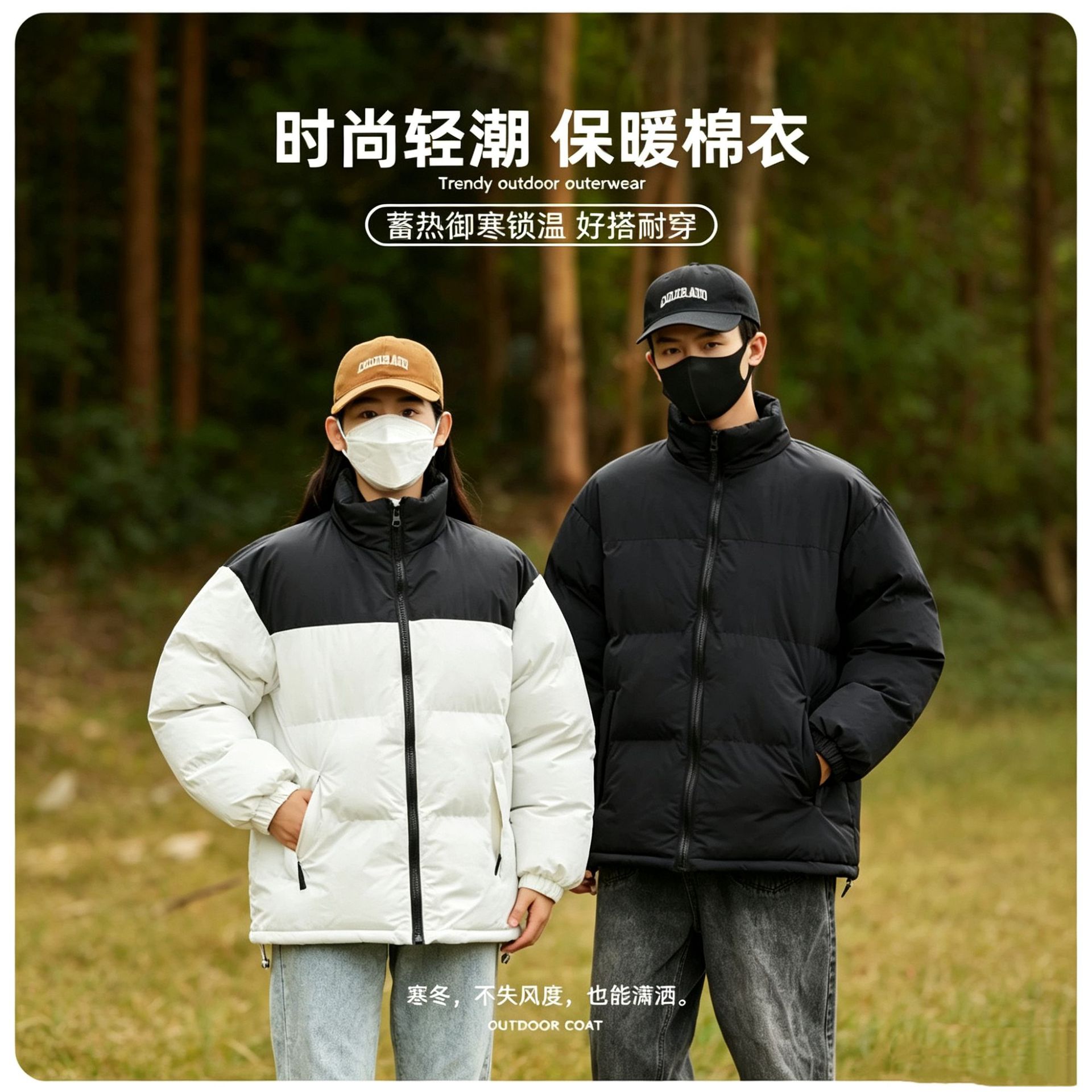 Jeep-style cotton coat for women, winter 2026 new model, sports outdoor puffer jacket, loose-fitting, thickened, warm outerwear